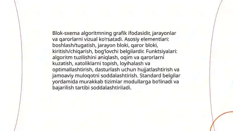 Algoritm va blok-sxemalar 4