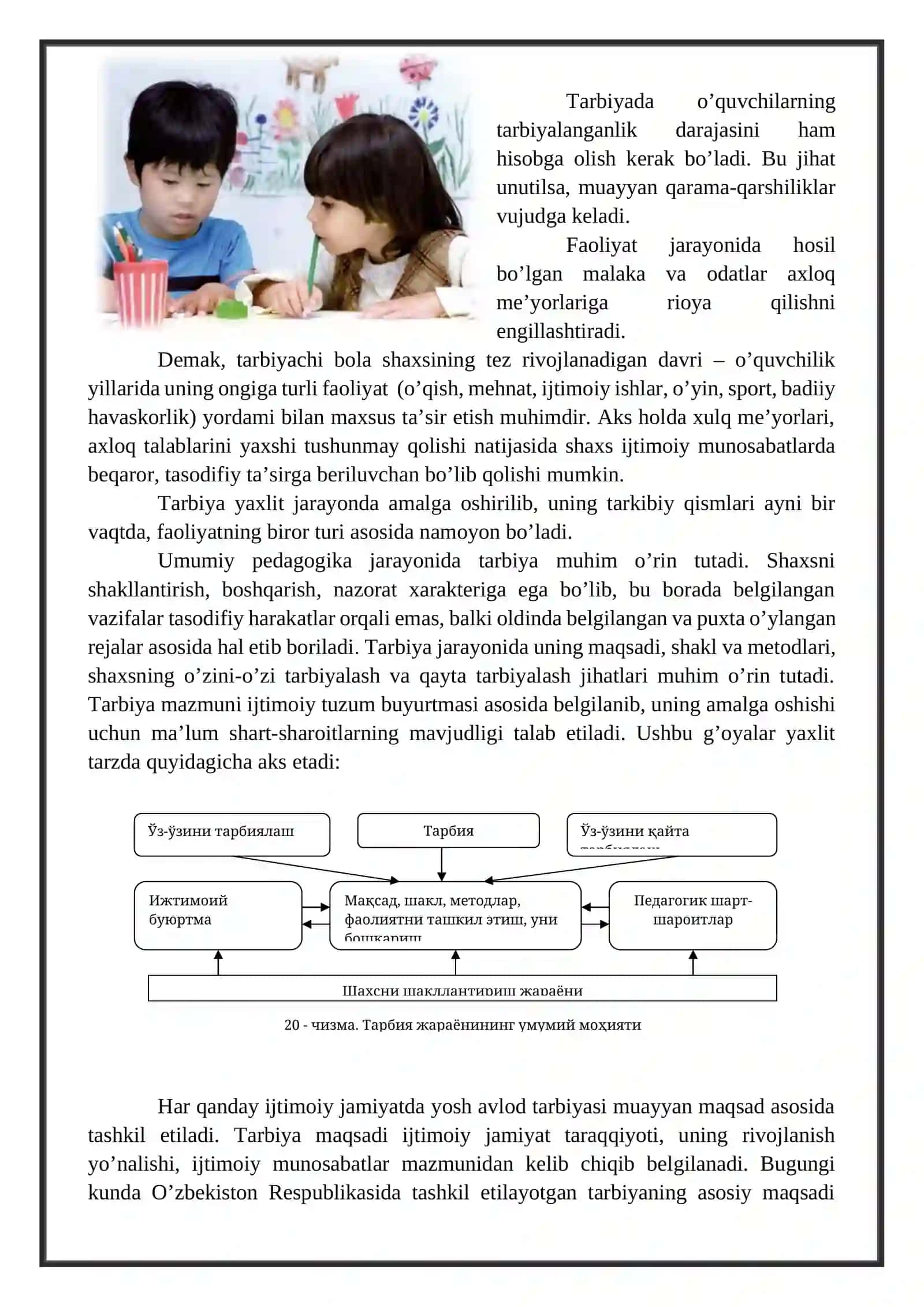 Tarbiya jarayonining mohiyati va mazmuni 4