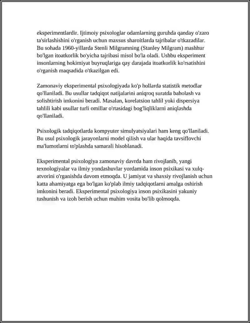 ZAMONAVIY PSIXOLOGIYA TARMOQLARIDA TADQIQOT METODLARINING QOʻLLANILISHI 4