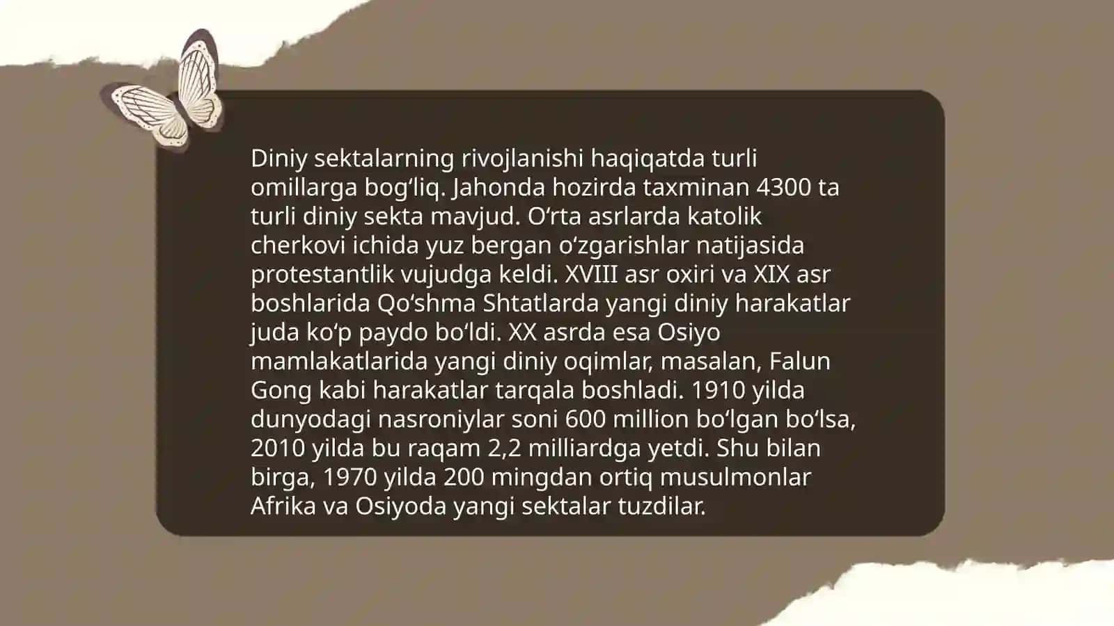 Yangi diniy ta'limotlar va sektalar 4