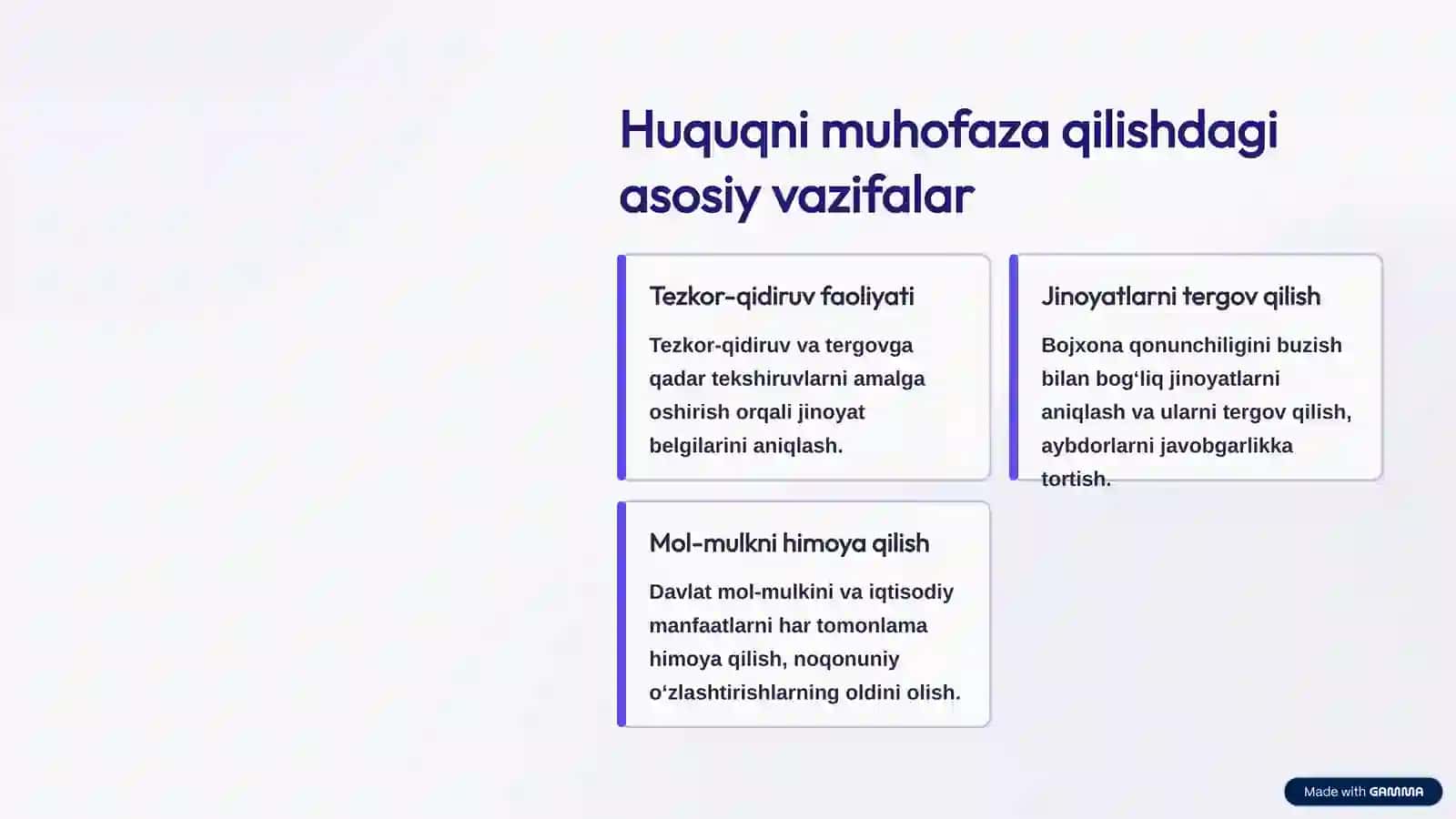 Bojxona organlarining huquqni muhofaza qilish faoliyatidagi maqsad va vazifalari 4