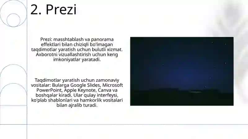 Zamonaviy taqdimot vositalari 4