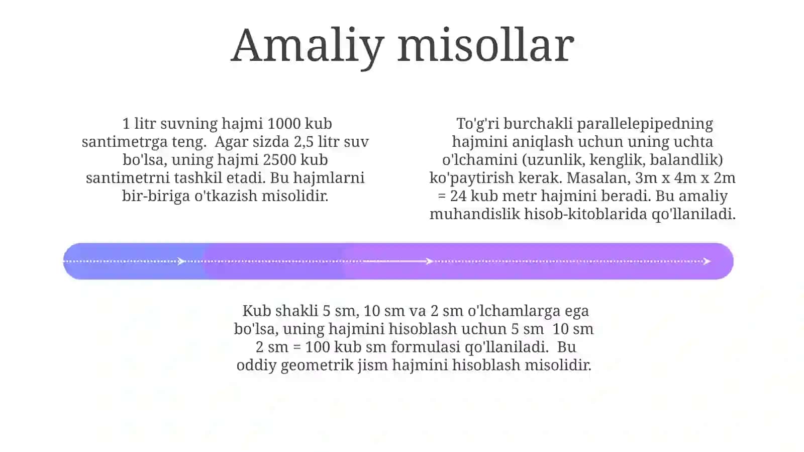 Hajm birliklari 4