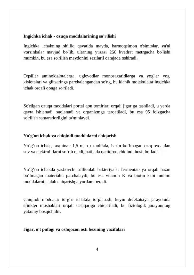 Ovqat hazm qilish tizimi 4