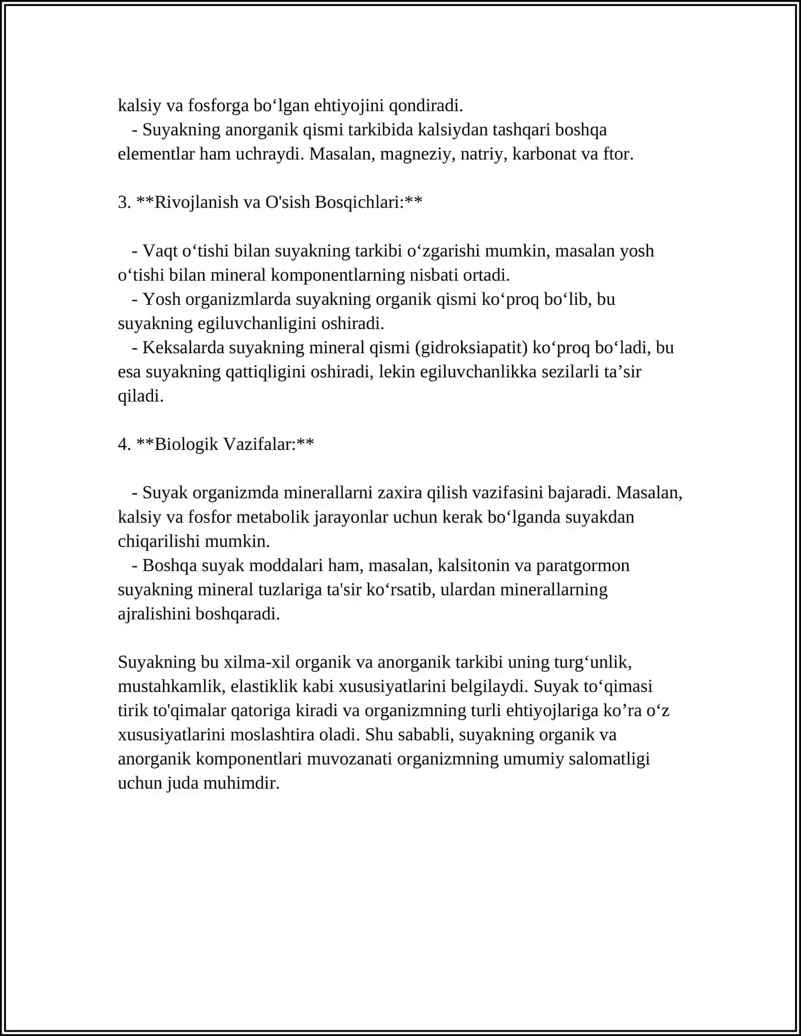 SUYAKLAR TARKIBI VA YOSH XUSUSIYATLARI 4