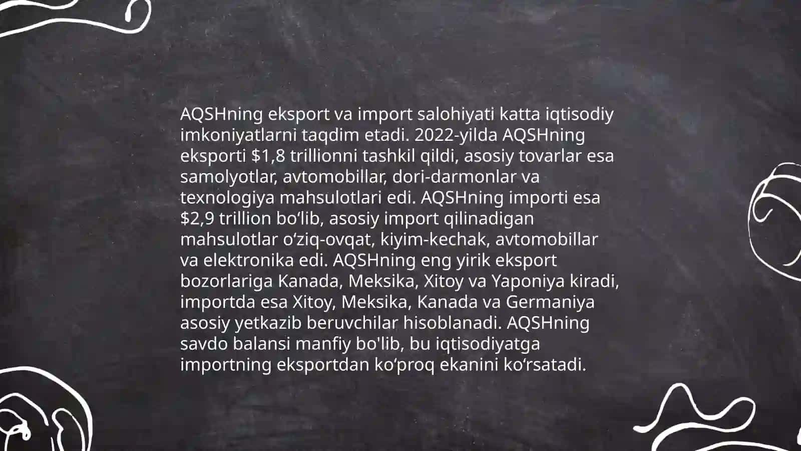 Xalqaro savdo fanidan Sardor Yo'ldoshevMBR 86 4