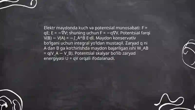 Elektr o‘zaro ta’sir 4