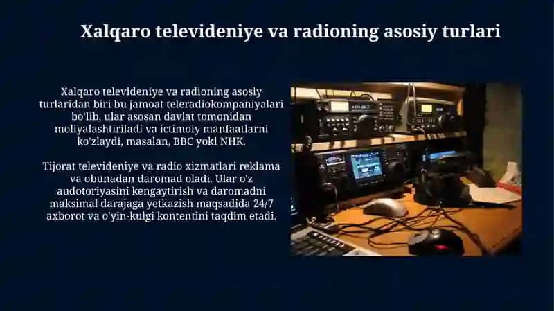 Xalqaro televideniya va radioning tizimli tasnifi 4