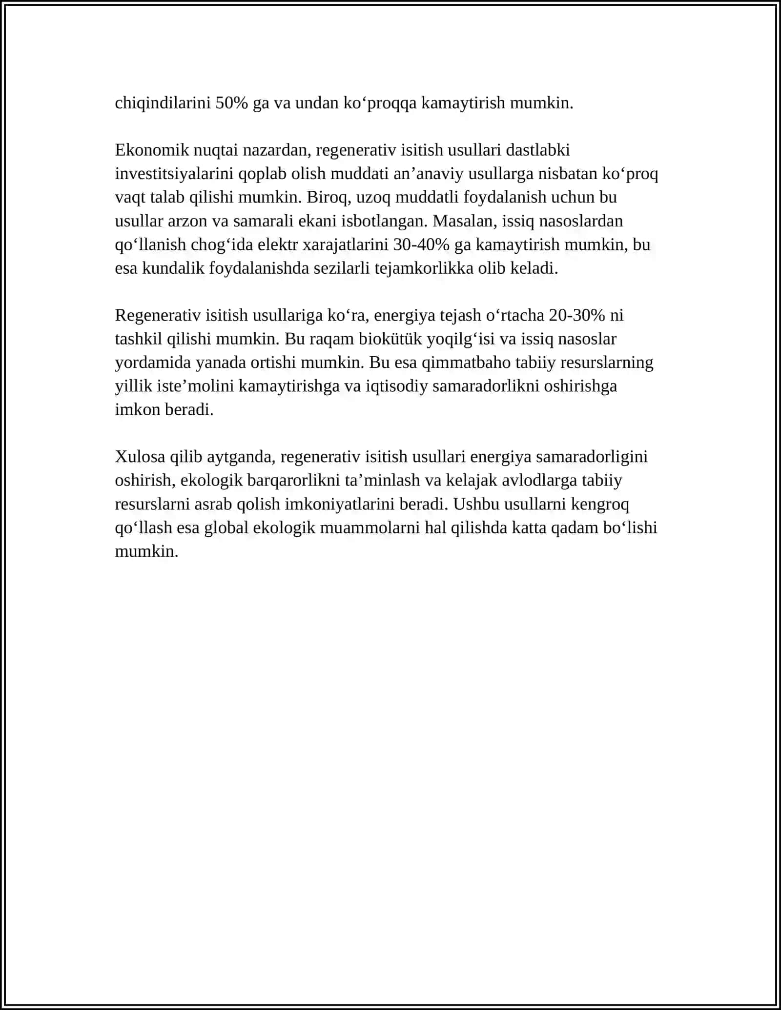 REGENERATIV USULDA QIZDIRISH USULLARI 4