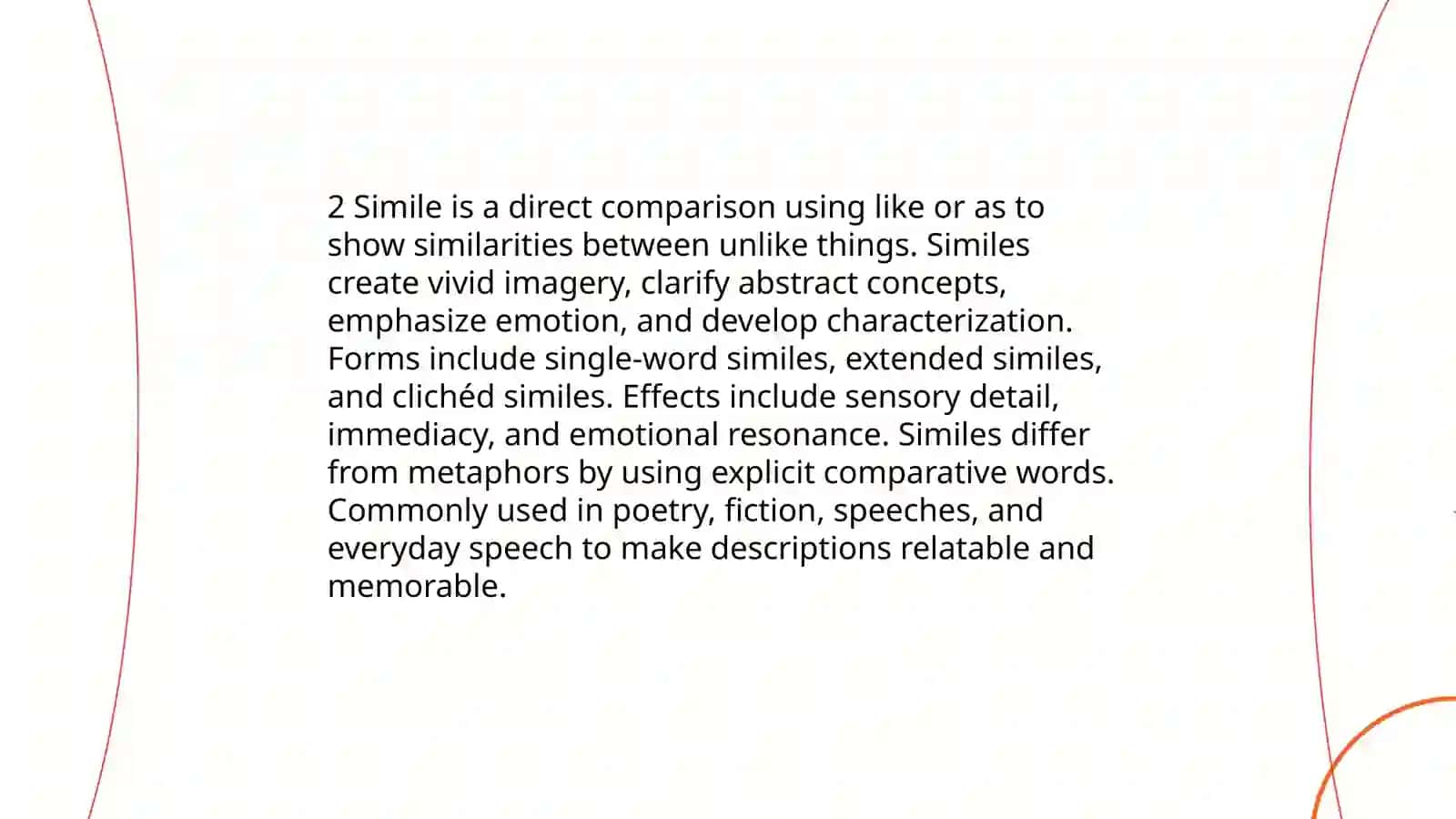 Literary devices and Figurative language 4