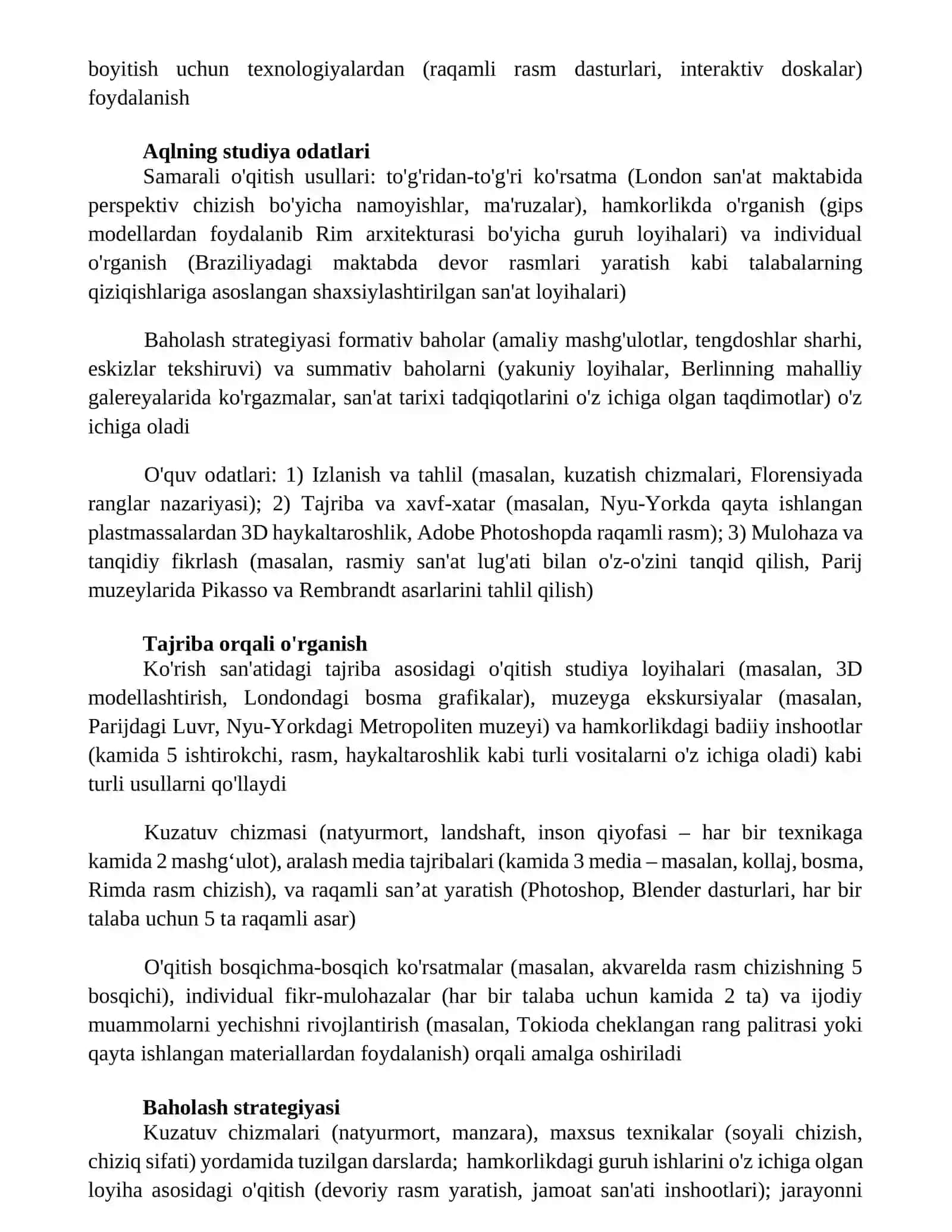 Tasviriy faoliyatga òrgatishning metod va usullari 4