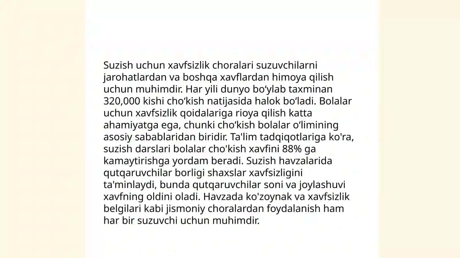 Suzish mashgulotlarida mashq qilish va organish asoslari 4