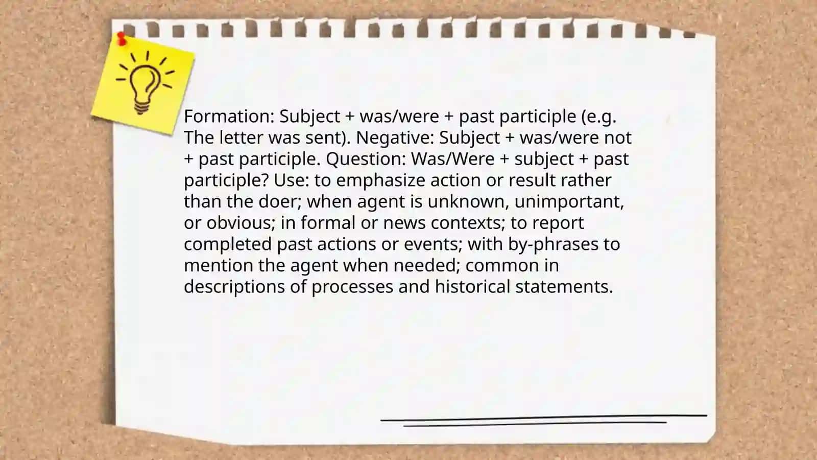 Passive voice all tenses 4