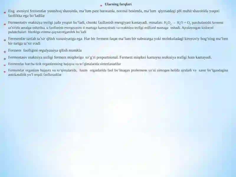 Fermentlarning struktura-funktsional tuzilishi 4