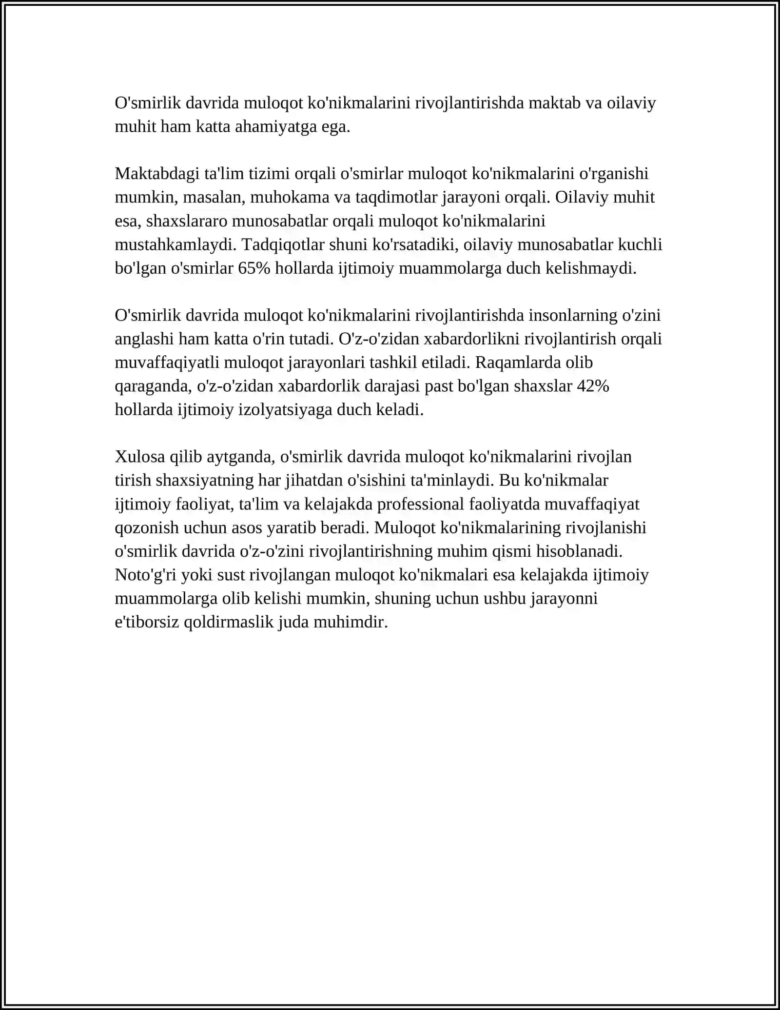 OSMIRLIK DAVRDA PSIXIK RIVOJLANISH 4