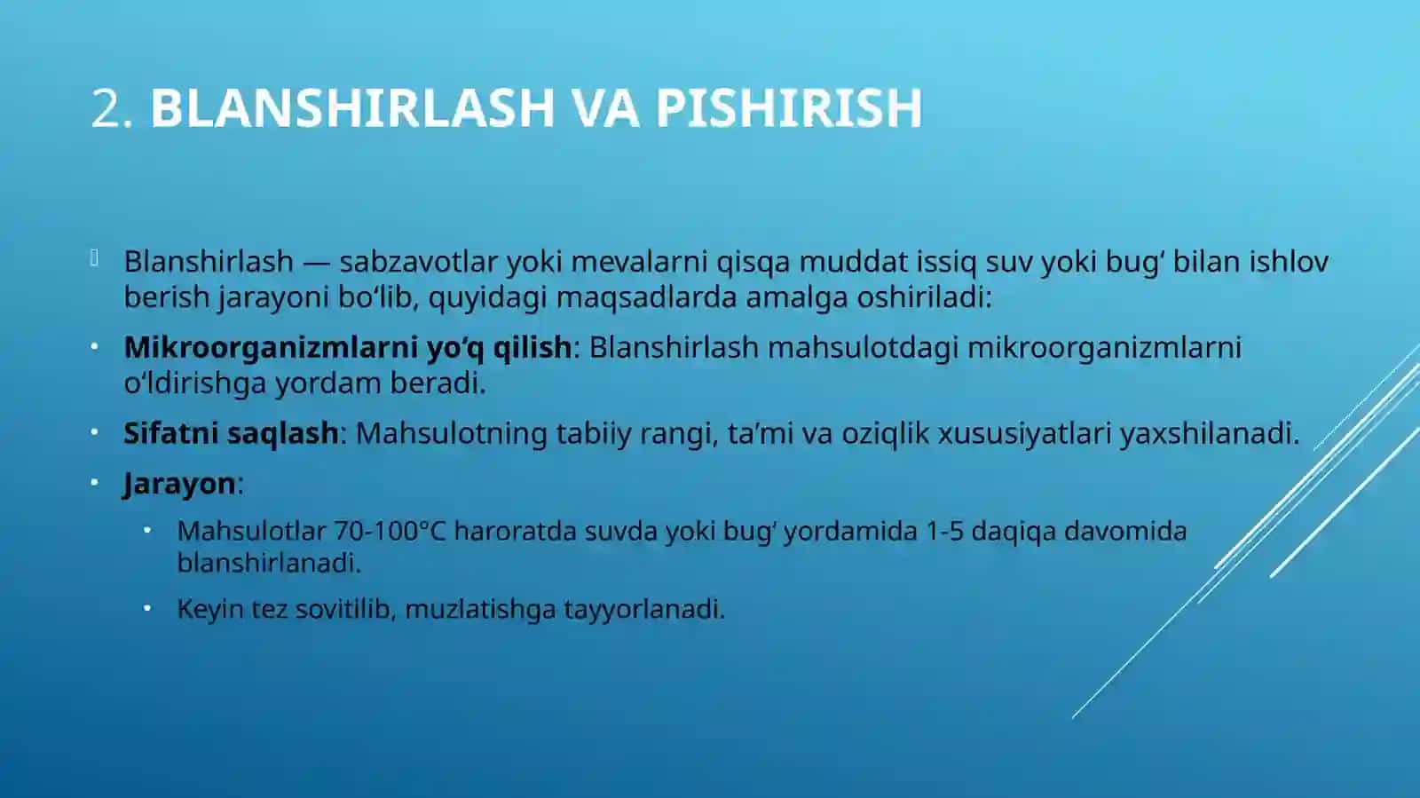 yarim tayyor mahsulotlarni ishlab chiqarish texnologiyasi 4