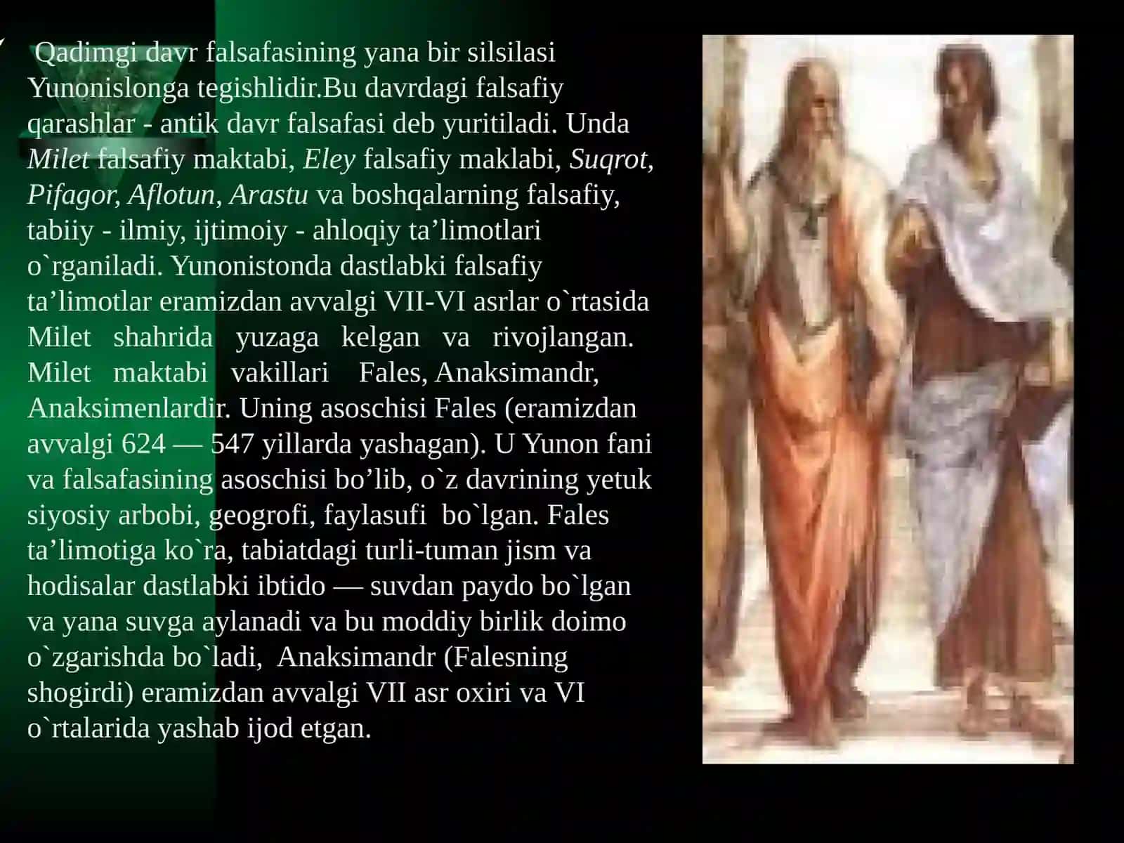 Qadimgi Yunoniston falsafasi 4