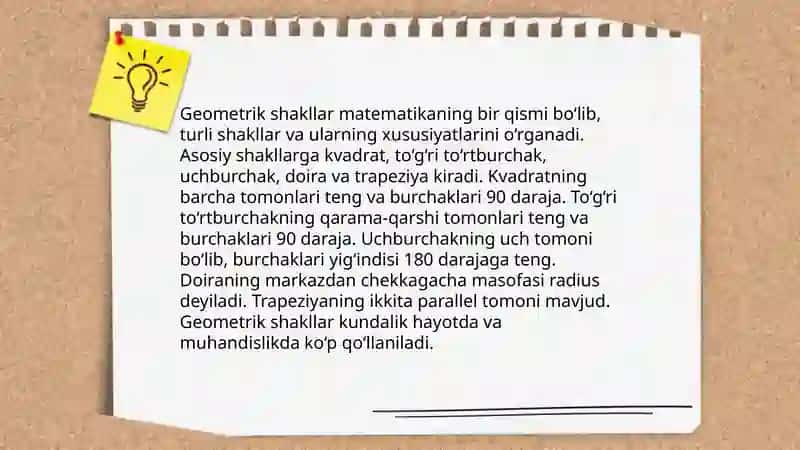 Matematik madaniyatni shakllantirish 4
