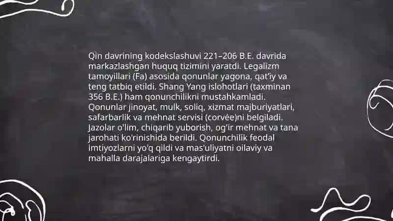 Qadimgi Xitoy davlat va huquq 4