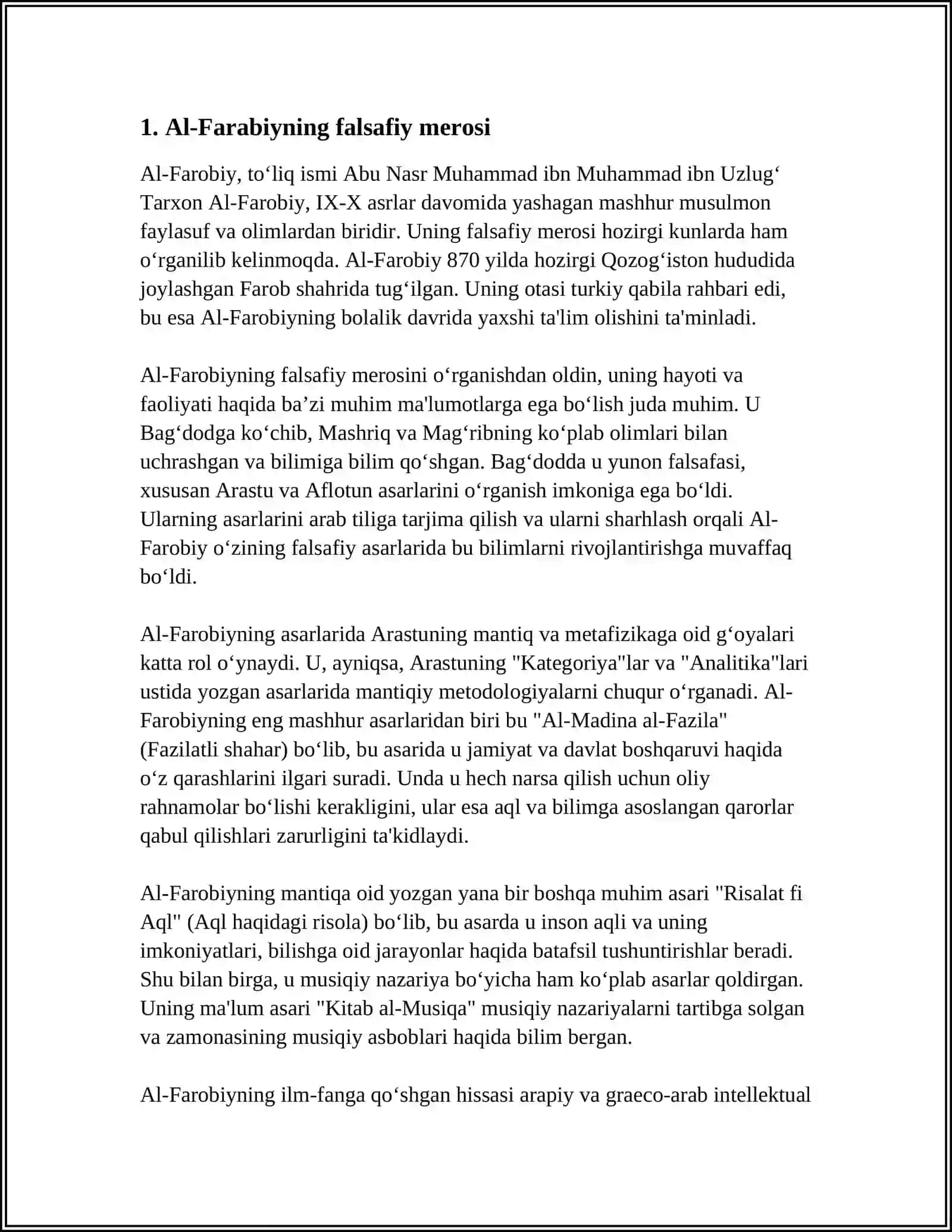 Al-Farabiyning falsafiy merosi 4