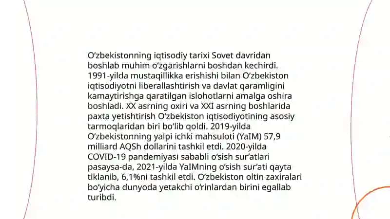 Iqtisodiyotda davlatning roli va O'zbekistonda iqtisodiyotning o'ziga xos xususiyatlari 4