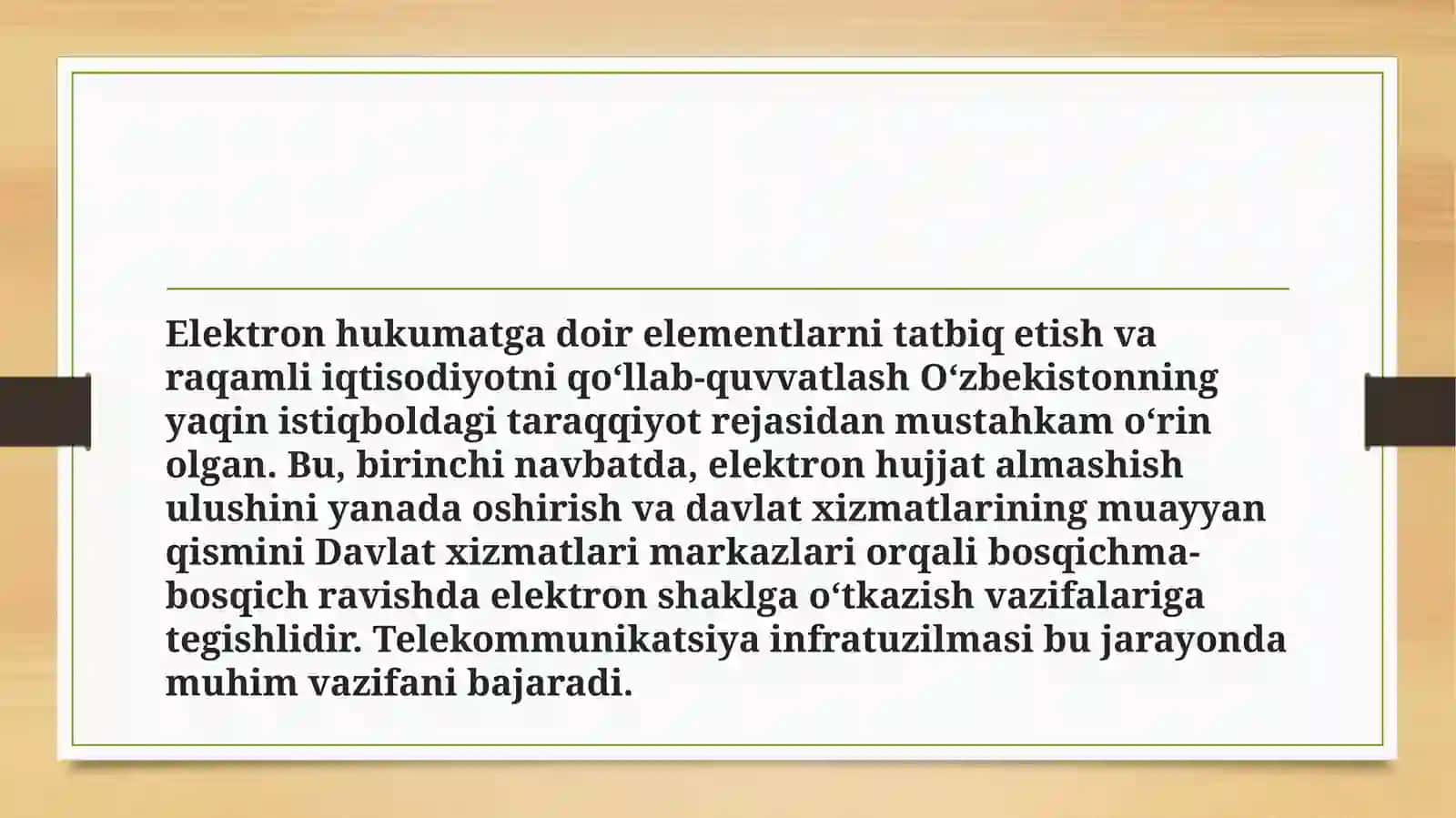Raqamli iqtisodiyotning afzalliklari 4