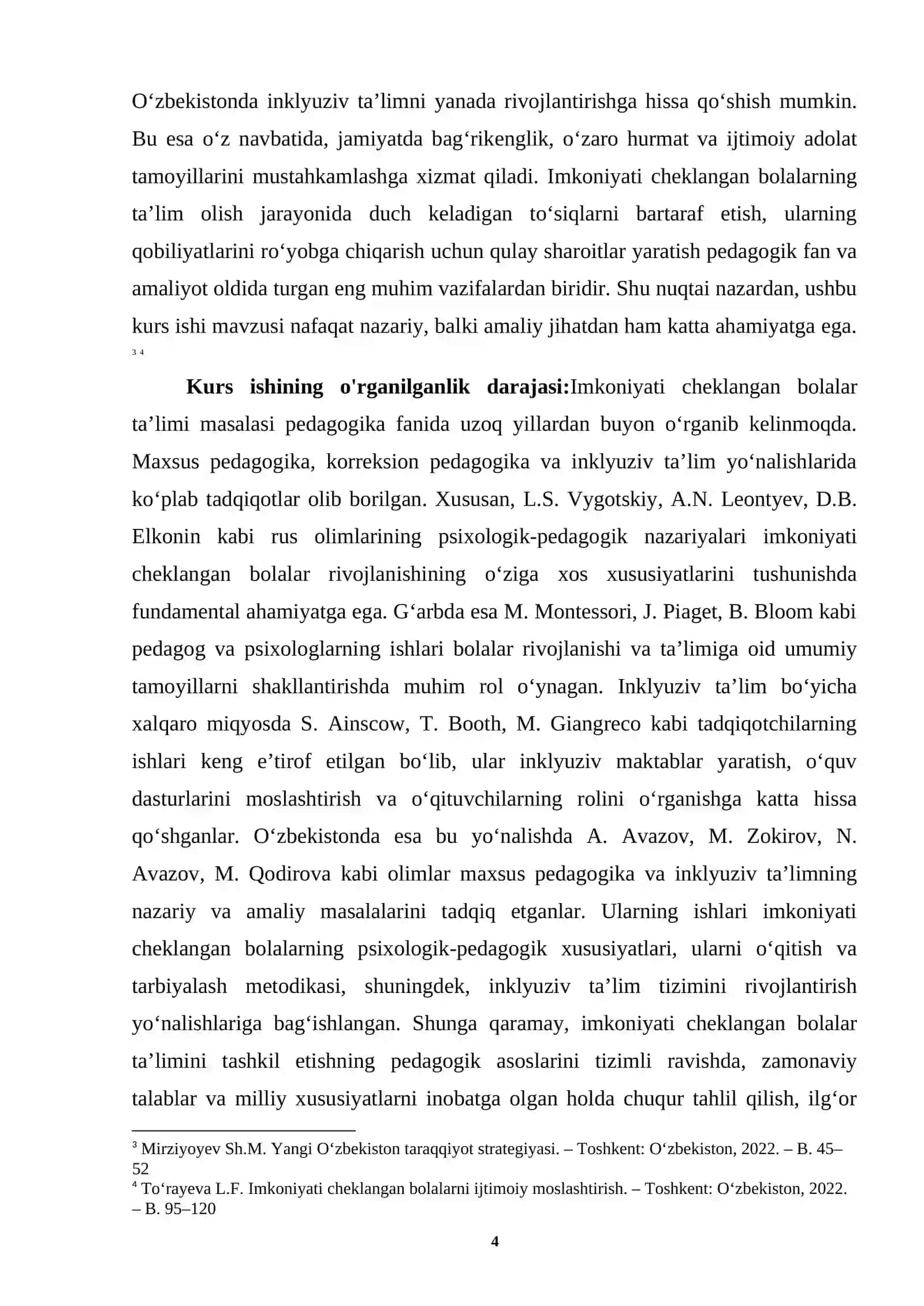 IMKONIYATI CHEKLANGAN BOLALAR TA’LIMINI TASHKIL ETISHNING PEDAGOGIK ASOSLARI 4