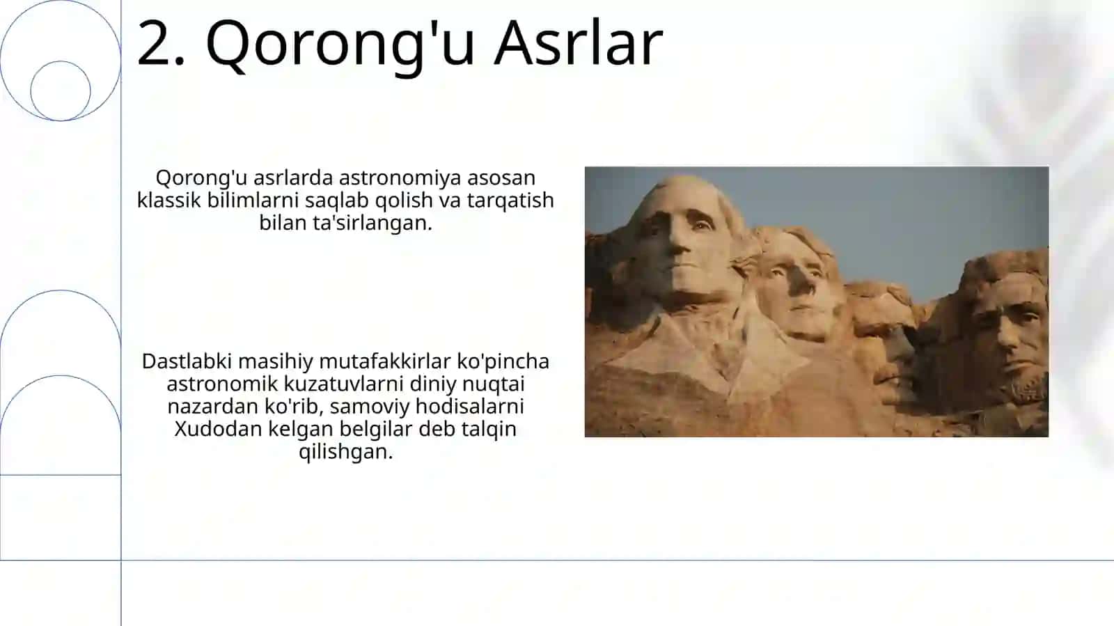 Astronomiya fani rivojlanish tarixi 4