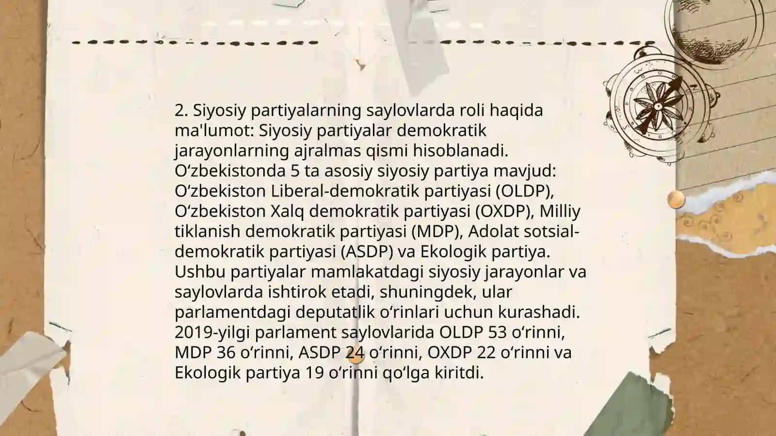 Saylov tizimi va siyosiy partiyalar 4