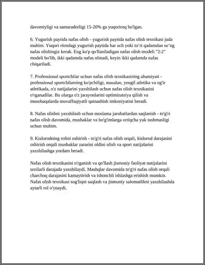 Nafas olishning to'g'ri usullari 4