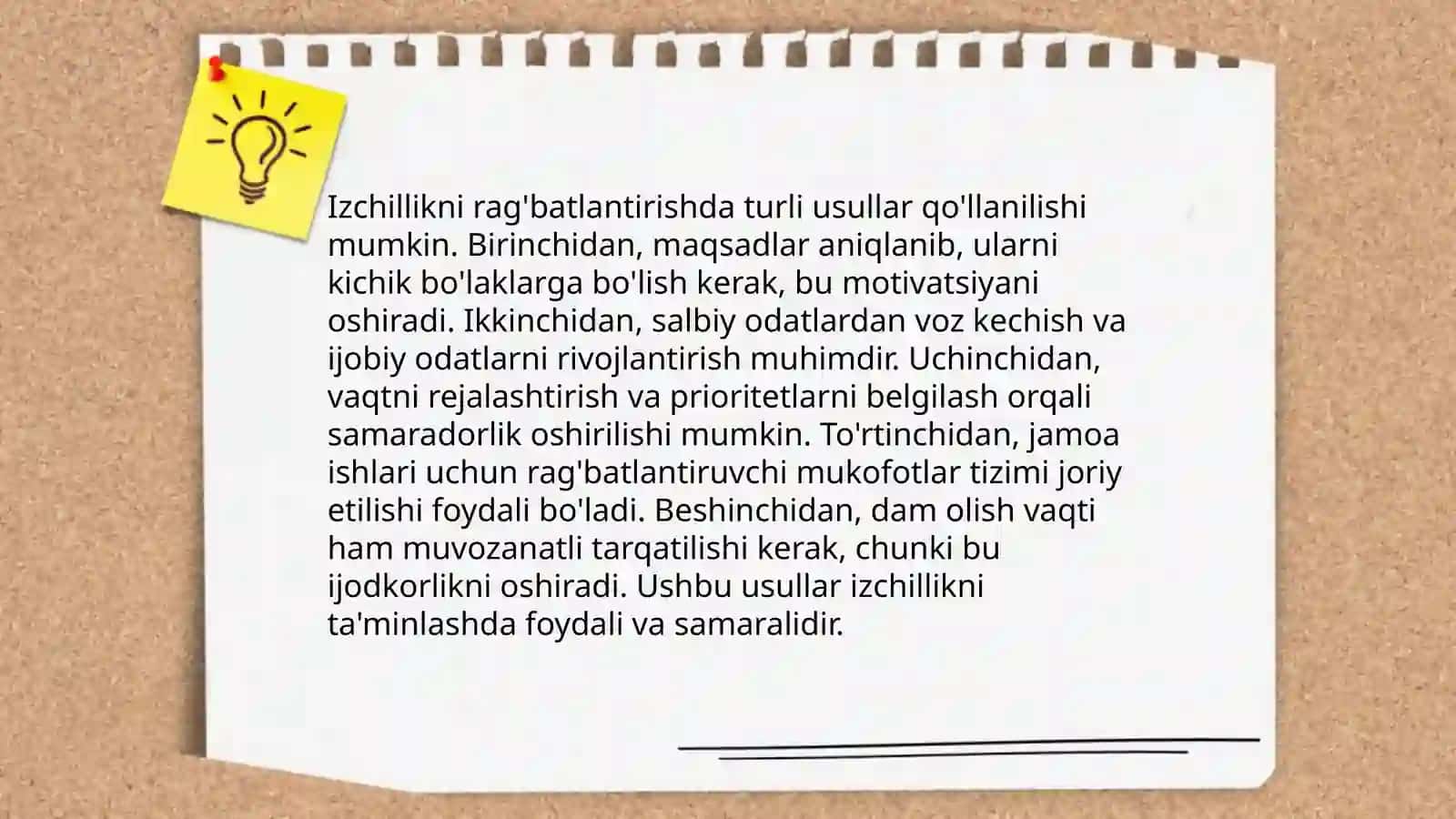 Ta‘limning tizimlilik va izchillik prinsiplarini amalga oshirish qoidalarini mutaxassisligingizga oid 4