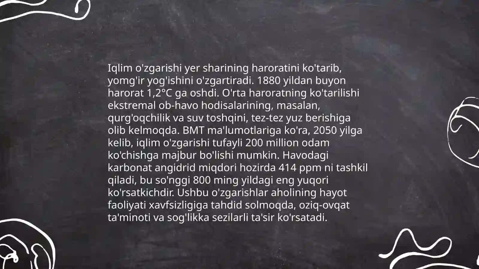 Hayot faoliyati xavfsizligining tabiat bilan bog‘liqligi 4