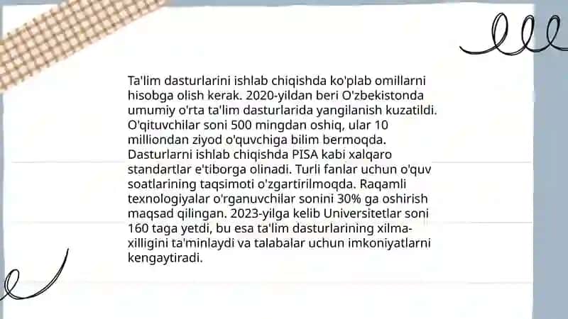 Ta’lim-tarbiya ishlarini rejalashtirish 4