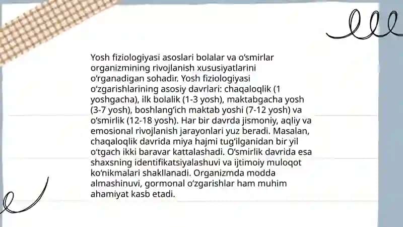 O'sish va rivojlanish Geteroxroniyasin mavzusini o'qish va shu asosida taqdimot tayyorlash 4