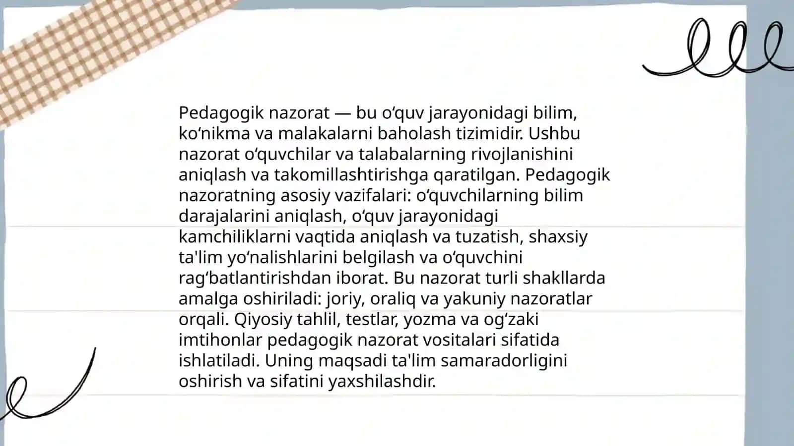Jismoniy tarbiya darslarida pedagogik nazorat 4