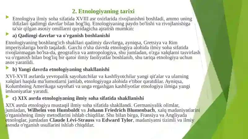 ETNOLOGIYAGA KIRISH VA TARIXI 4