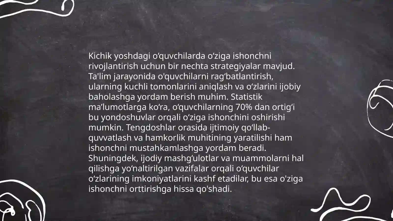 Boshlang'ich sinf oquvchilaridan muvaffaqiyatga erishga intilishi 4
