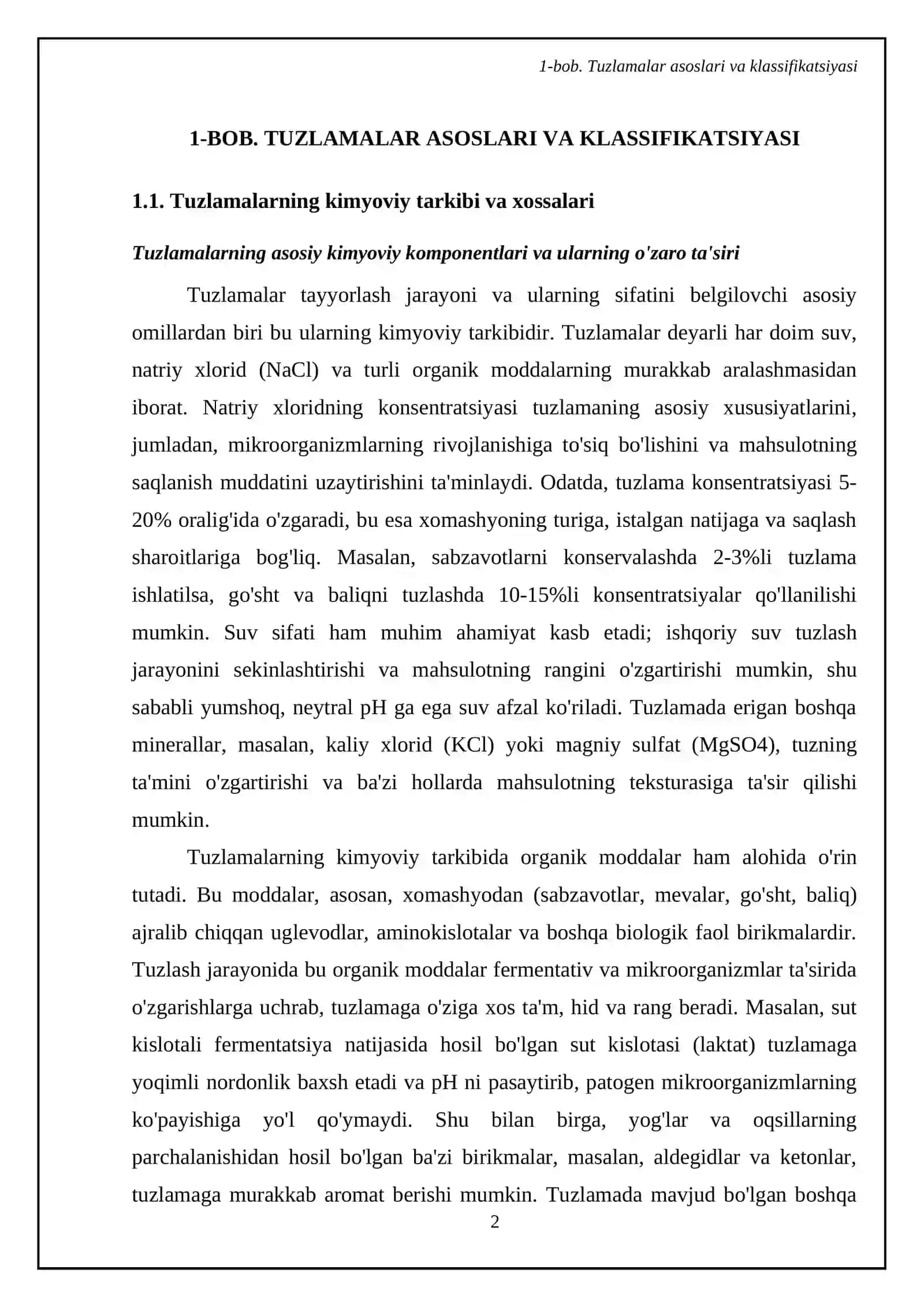 Tuzlamalar va uning turlari tayyorlash texnologiyasi 4
