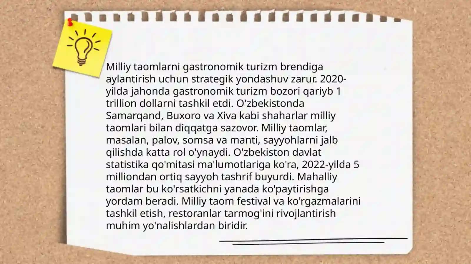 Gastronomik turizm sohasida brending va marketing 4