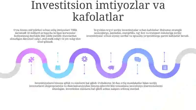 OʻZbekistonda Investitsion Faoliyatni TaʼMinlash Va Uning Shart-Sharoitlari 4