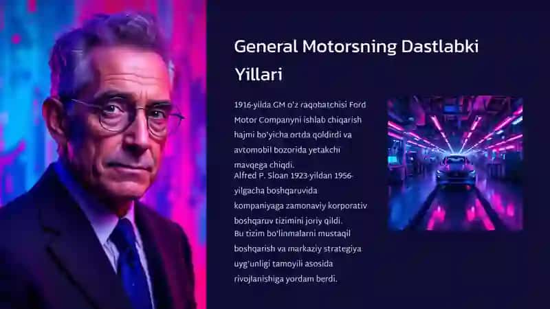 General Motorsning tashkil Topish Tarixi 4
