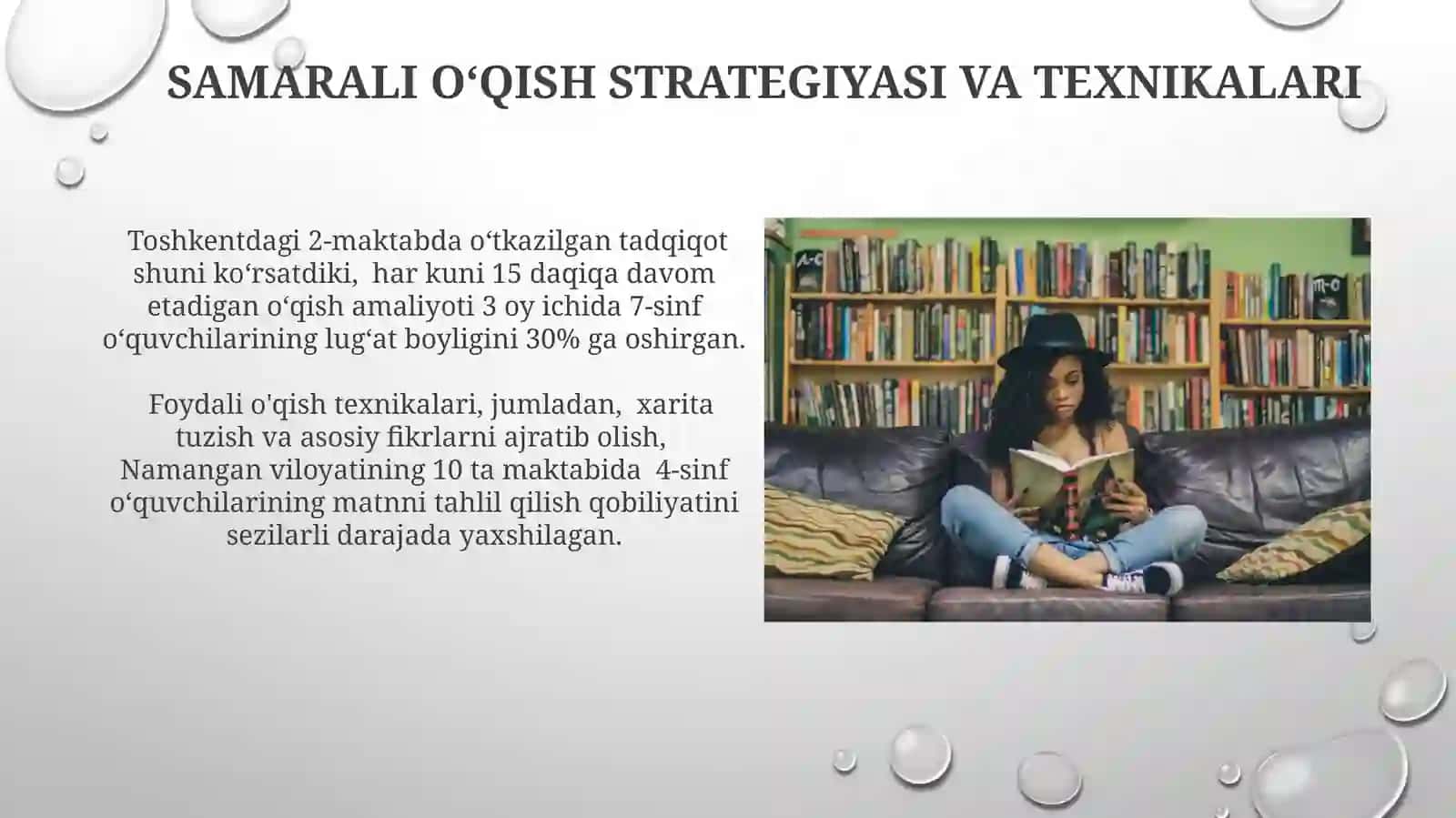 Oʻqishni Tushunish koʻnikmalarini rivojlantirish 4