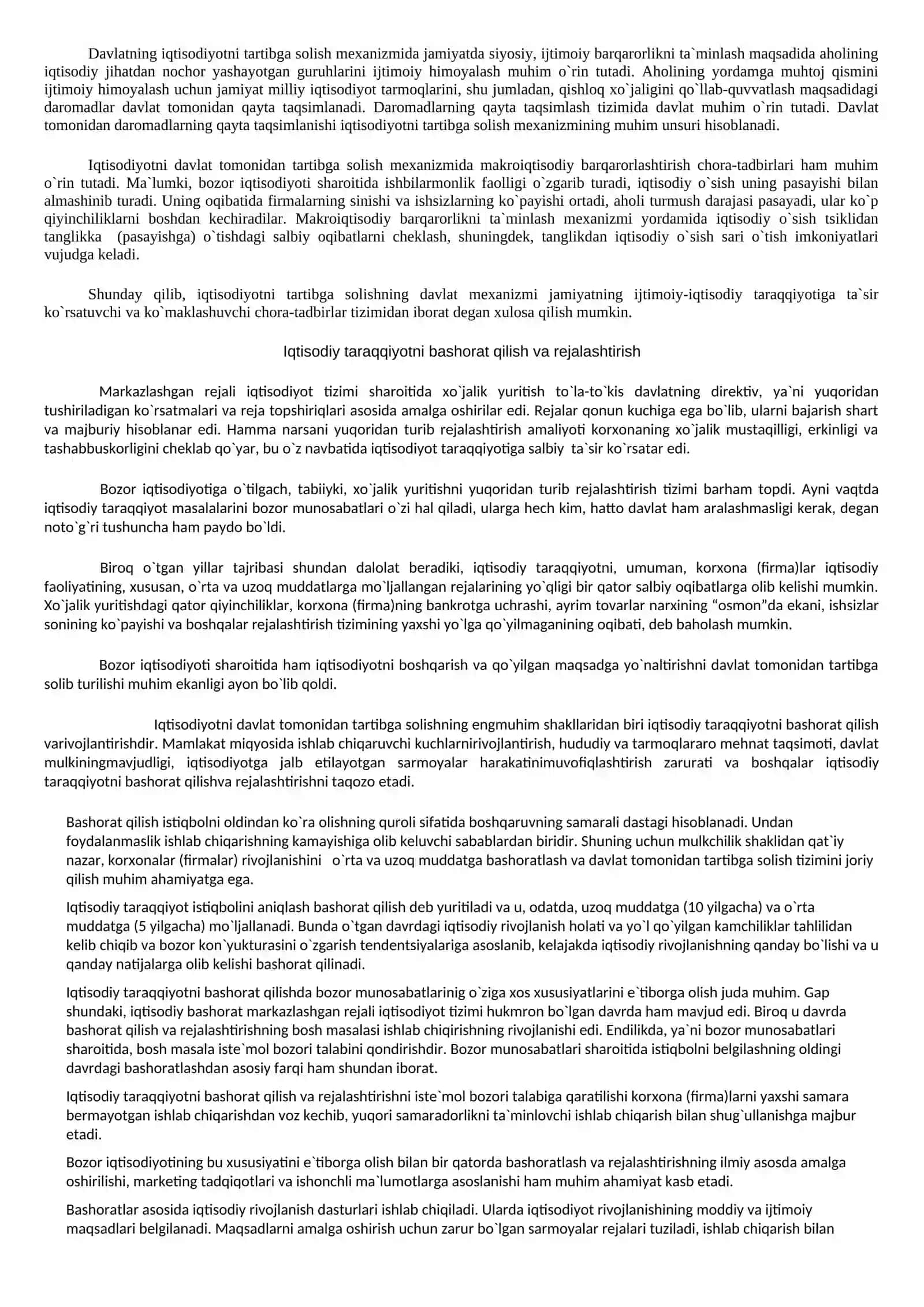 DAVLATNING IQTISODIYOTDAGI ROLI VA VAZIFALARI 4