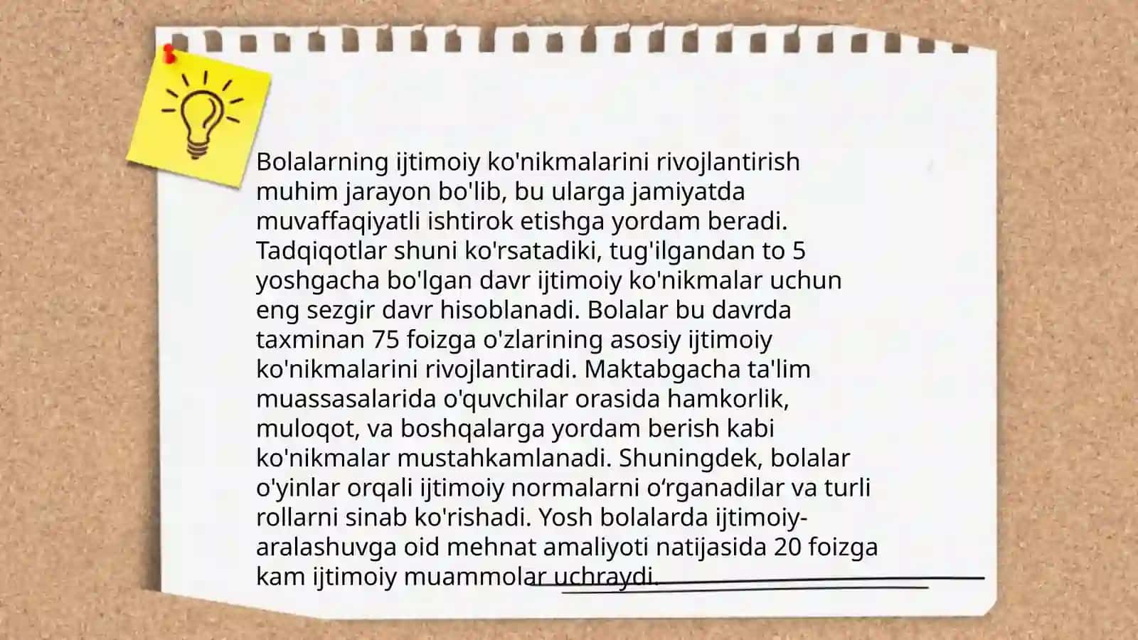 Maktabgacha ta'lim tashkilotlariga qamrab olinmagan bolalarni maktab ta'limiga psixologik tayyorlash 4