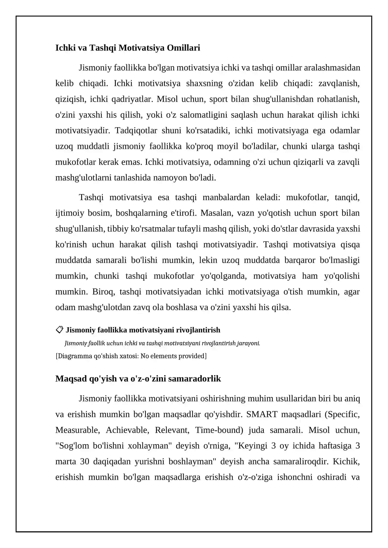 Jismoniy faollikka motivatsiya asoslari 4