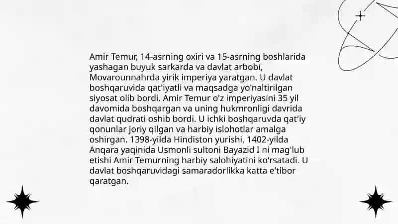 Amur Temur- buyuk davlat arbobi 4