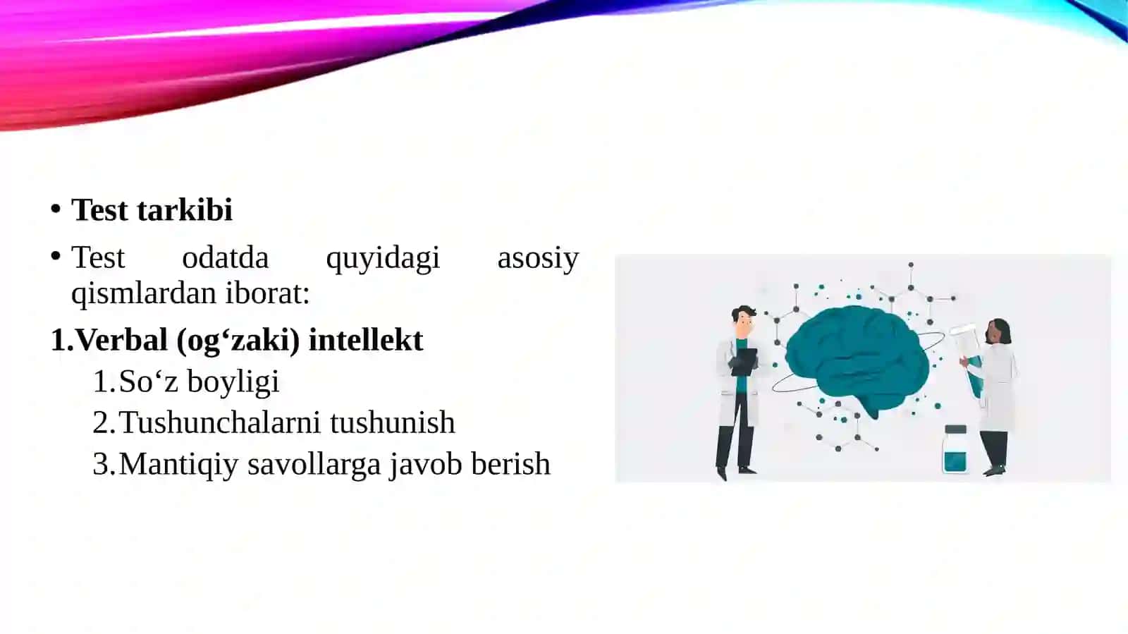 Vekslerning intelekt testi 2 4