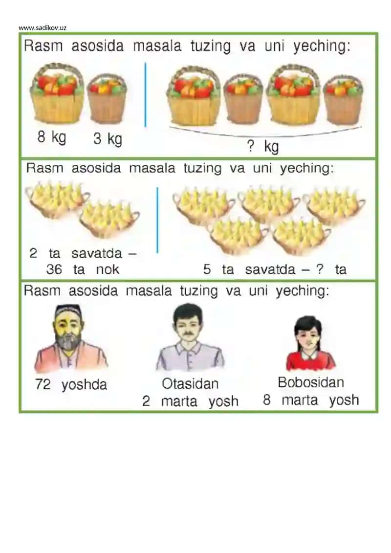 3-sinf Tarqatma materialla 4