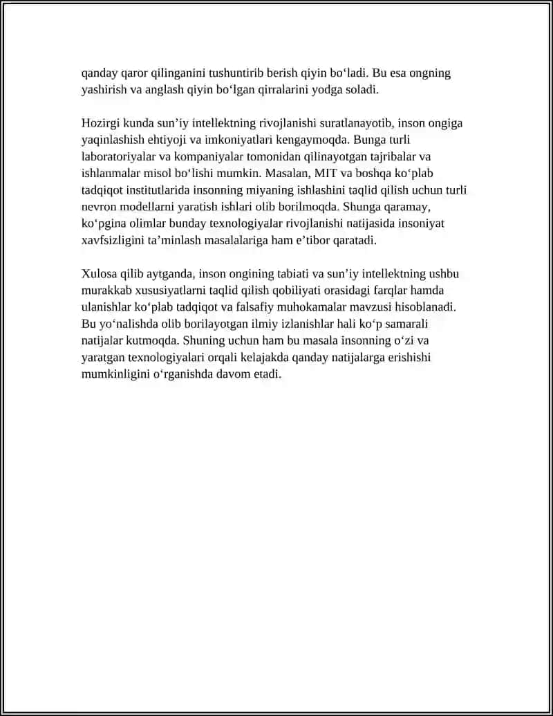 INSON VA SUN'IY INTELLEKT FALSAFASI 4