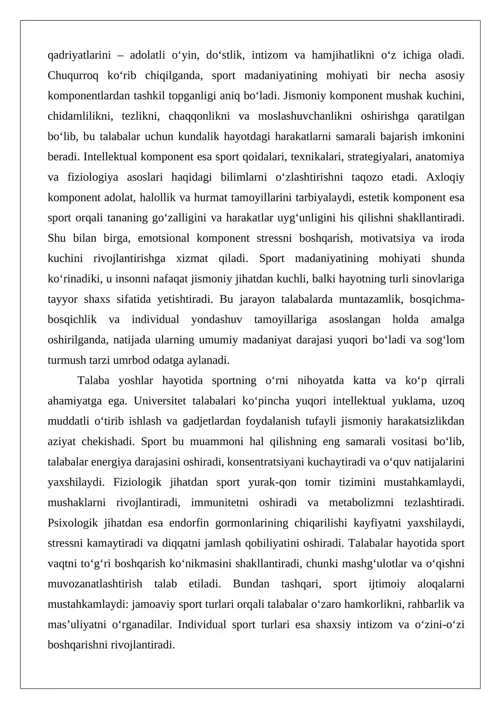 Talabalarda sport madaniyatini shakllantirish 4
